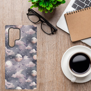 Coque Samsung Galaxy Bats d'Halloween   Motif de nuit Éffrayant