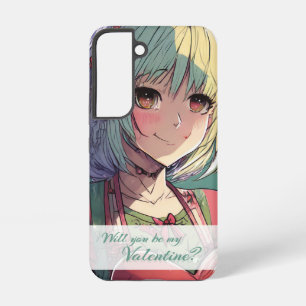Coque Samsung Galaxy Be My Valentine in Manga Style 33420