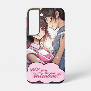 Coque Samsung Galaxy Be My Valentine in Manga Style 58477