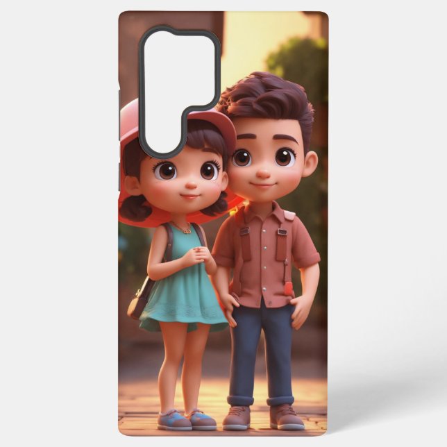 Coque Samsung Galaxy bébé Design Phone Cute overs (Verso)