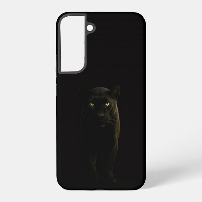 Coque Samsung Galaxy Black 4 Luxe Galaxy S22 Plus, Black Panther (Verso)
