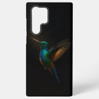 Black 4 Luxe Galaxy S22 Ultra Coque, Flying Bird