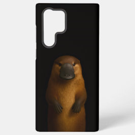 Coque Samsung Galaxy Black 4 Luxe Galaxy S22 Ultra, Elegant Platypus
