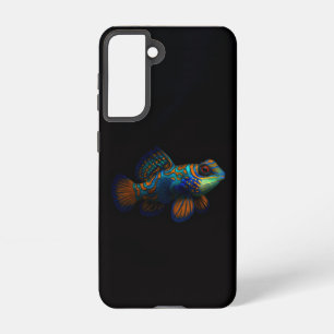 Coque Samsung Galaxy Black 4 Luxe Samsung Galaxy S21, Dragonet Mandarin