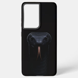 Coque Samsung Galaxy Black 4 Luxe Samsung Galaxy S21 Plus, Black Mamba