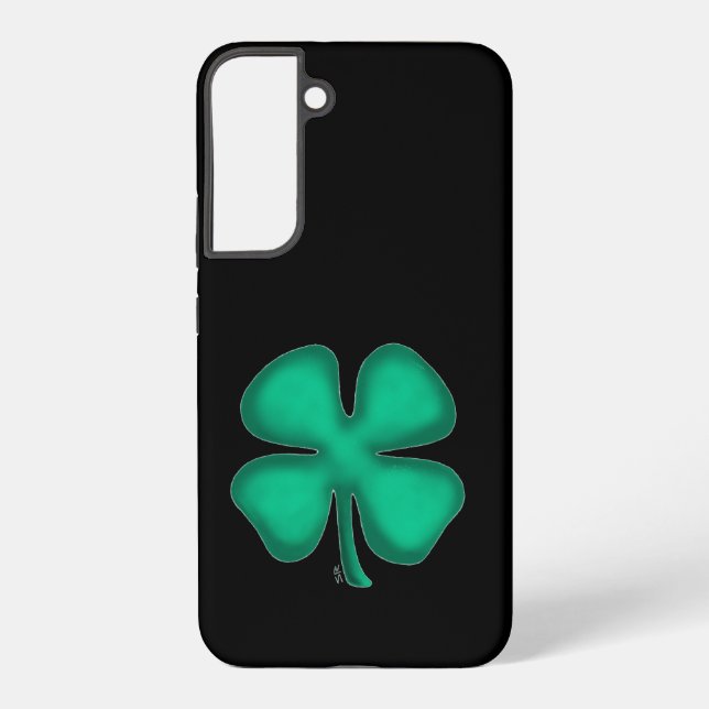 Coque Samsung Galaxy Black Irish Samsung S22 Plus phone case (Verso)