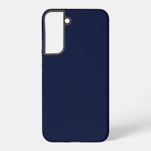 Coque Samsung Galaxy Bleu Nuit Marine Uni