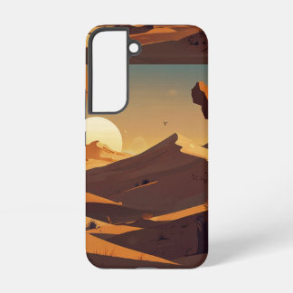 Coque Samsung Galaxy Boîtes téléphoniques Sunrise Over Sand Dunes