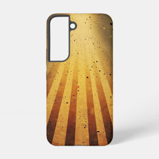 Coque Samsung Galaxy Boîtier de téléphone à poutre dorée