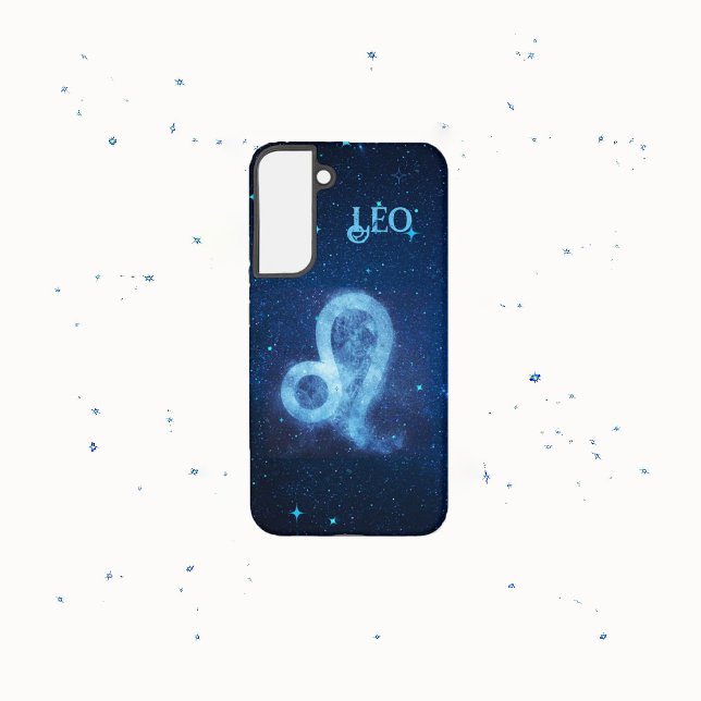 Coque Samsung Galaxy Boîtier de téléphone à signes Leo Zodiac (Créateur téléchargé)