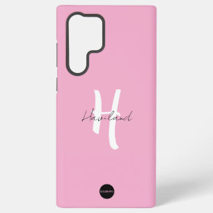 Coque Samsung Galaxy Boîtier de téléphone cellulaire Samsung avec nom H
