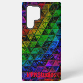 Coque Samsung Galaxy Boîtier de téléphone en verre de fierté
