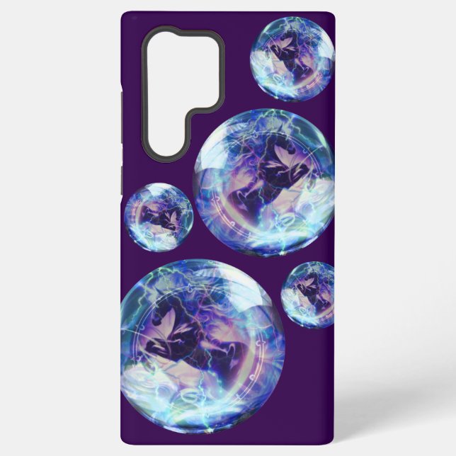 Coque Samsung Galaxy Boîtier de téléphone ultra violet Galaxy S22 (Verso)