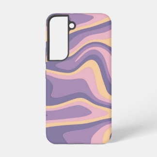 Coque Samsung Galaxy Boîtier téléphonique à ondes abstraites
