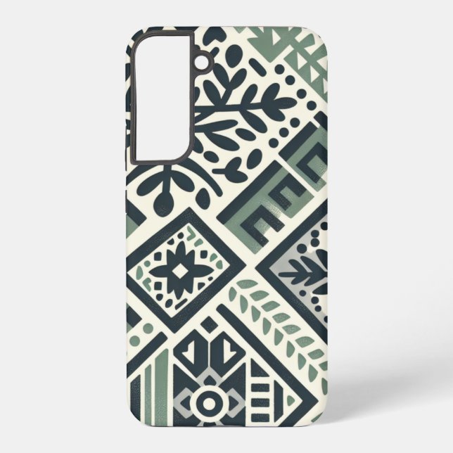 Coque Samsung Galaxy Boîtier téléphonique Batik Art Vibrant (Verso)