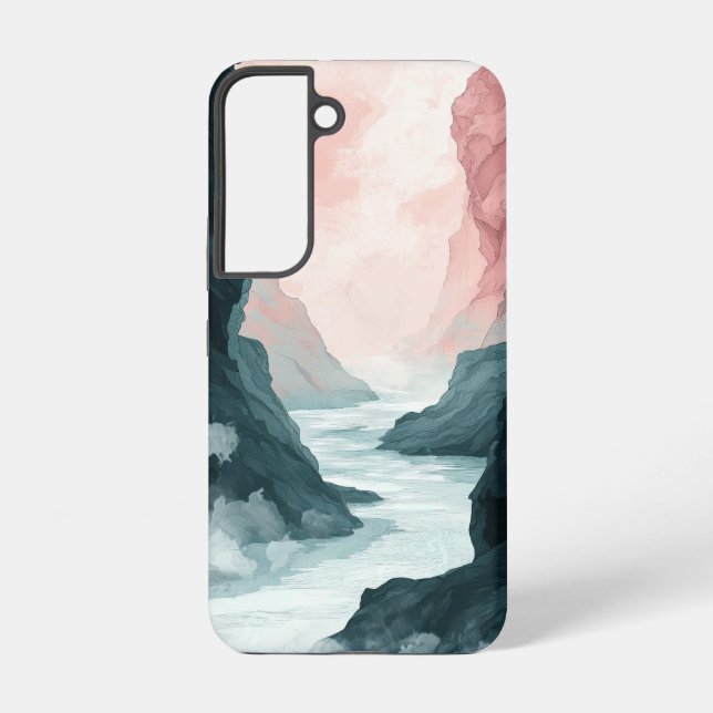 Coque Samsung Galaxy Boîtier téléphonique Crystal Canyon Glow (Verso)