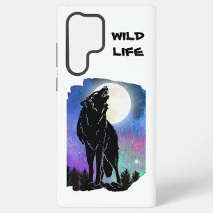 Coque Samsung Galaxy Boîtier téléphonique Mystic Howling Wolf