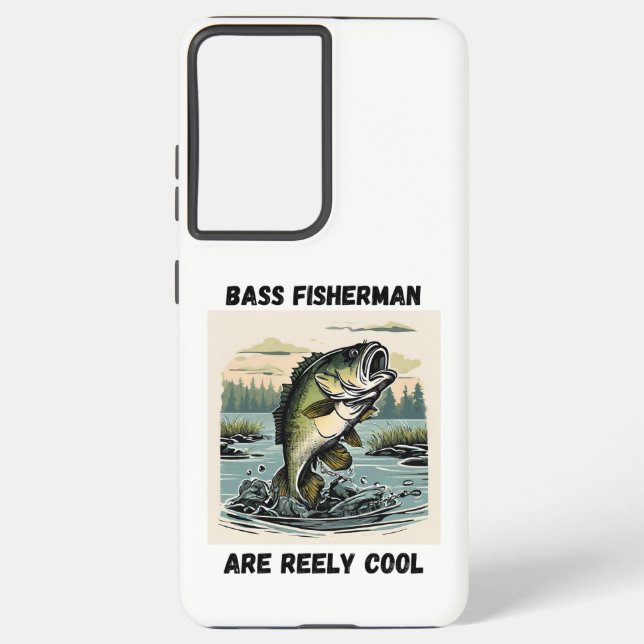 Coque Samsung Galaxy Boîtier téléphonique robuste S21 : Basse Pêche (Verso)