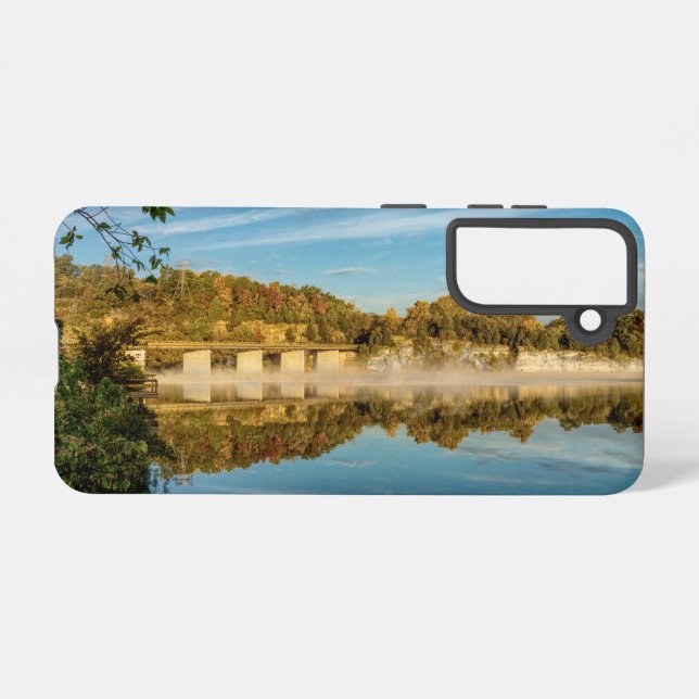 Coque Samsung Galaxy Boîtier téléphonique Samsung de l'automne Glow Lak (Verso Horizontal)