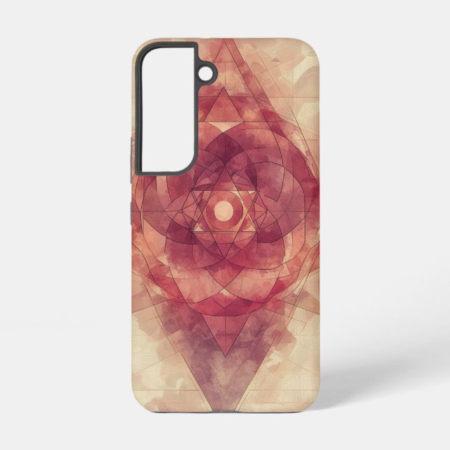 Coque Samsung Galaxy Boîtier téléphonique Silhouette Sun Warrior (Verso)