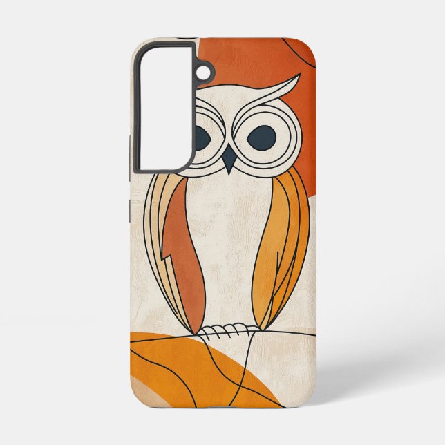 Coque Samsung Galaxy Boîtier téléphonique Wise Gaze Owl (Verso)