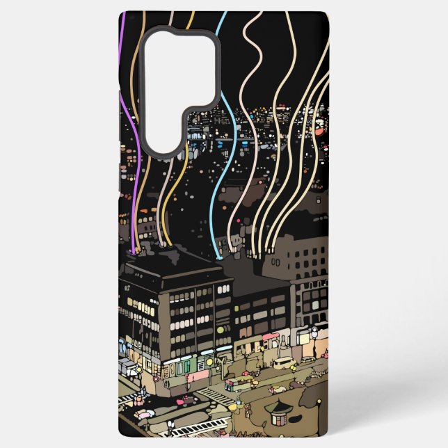 Coque Samsung Galaxy Boston City Lights (Verso)