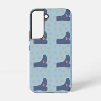 Coque Samsung Galaxy bottes de cerf bleu sarcelle