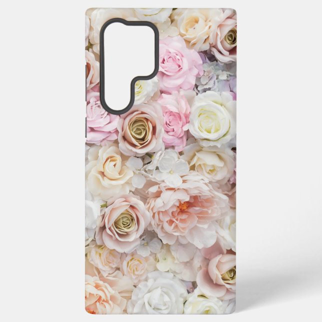 Coque Samsung Galaxy Bouquet de fleurs (Verso)