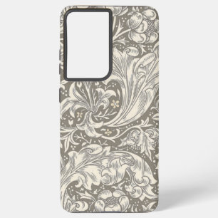 Coque Samsung Galaxy Bouton de fiancé de William Morris damassé antique