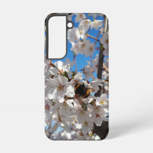 Coque Samsung Galaxy Bumblebee sur la fleur de cerisier sauvage