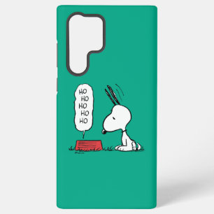Coque Samsung Galaxy cacahuètes   Snoopy Ho Ho Ho Plat alimentaire