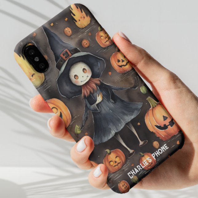 Coque Samsung Galaxy Cadeau téléphonique Halloween personnalisable, Sai (Créateur téléchargé)