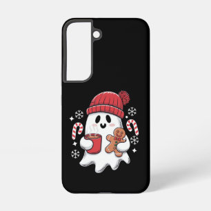 Coque Samsung Galaxy Café glacé fantôme mignon de Noël Rétro Café de No