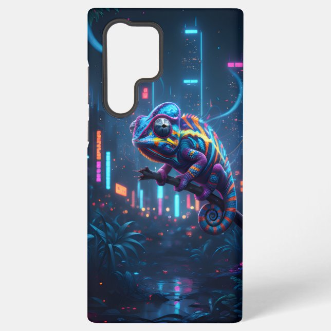 Coque Samsung Galaxy Camälion Handyhülle Neon (Verso)