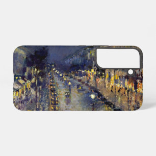 Coque Samsung Galaxy Camille Pissarro - Boulevard Montmartre la nuit