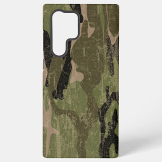 Coque Samsung Galaxy Camo Vert Défraîchi