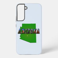 Carte et texte de l'image de l'Arizona