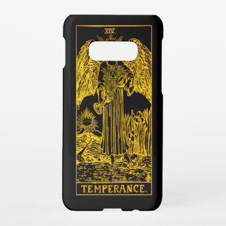 Coque Samsung Galaxy S10E Carte Tarot Température | Or et noir |