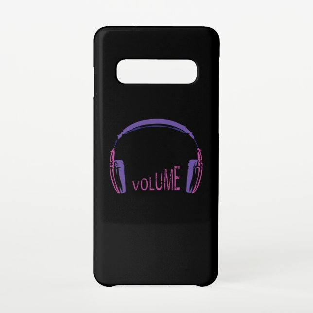Coque Samsung Galaxy Casque Volume (Dos)