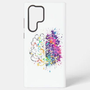Coque Samsung Galaxy Cerveau gauche contre Cerveau droit Création
