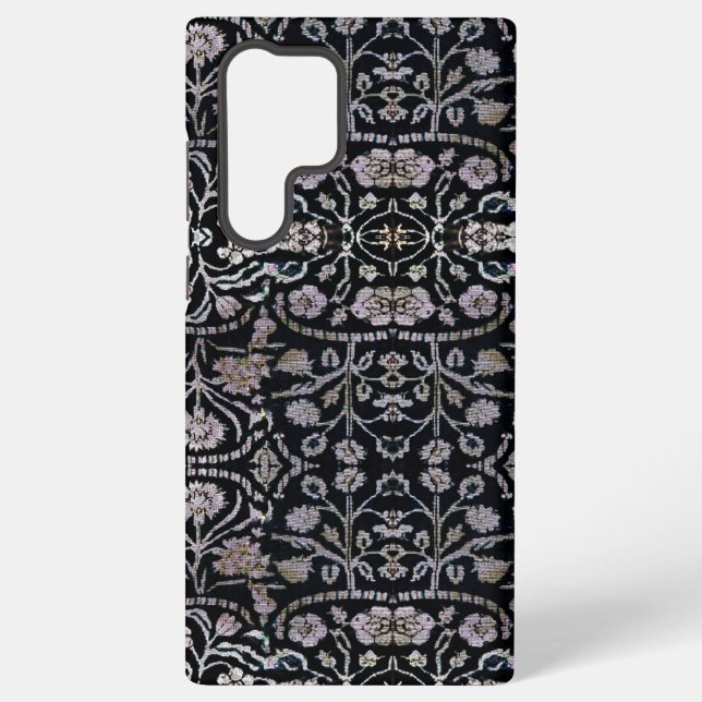 Coque Samsung Galaxy Chardons En Dentelle (Verso)
