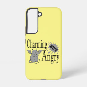 Coque Samsung Galaxy Charming mais en colère petit chat diable drôle ci