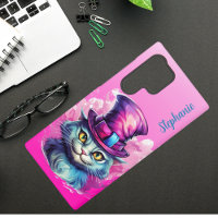 Chat de Cheshire Inspiré d'Alice au Pays des Merve