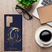 Chat Lunaire Mystique - Cadeau Céleste Personnalis