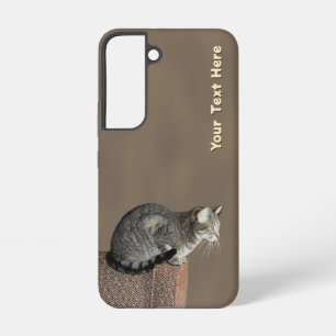 Coque Samsung Galaxy Chat tigré gris fumé