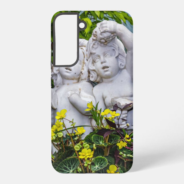 Coque Samsung Galaxy Chers petits anges... (Verso)