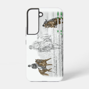 Coque Samsung Galaxy Chevaux de concours complet d'équitation Entraînem