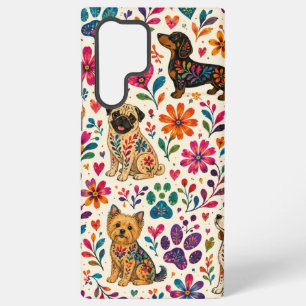 Coque Samsung Galaxy Chien d'art Otomi 