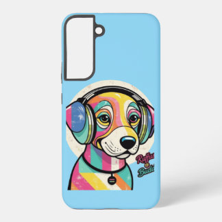 Coque Samsung Galaxy Chiot super : Une Canine Colorée