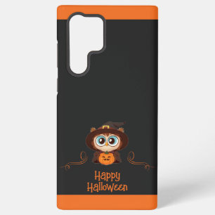 Coque Samsung Galaxy Chouette/Automne/Automne/Halloween/citrouille